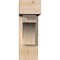 Ekena Millwork Westlake Block Smooth Bracket w/ Offset Brace, Douglas Fir, 5 1/2"W x 16"D x 16"H BKT0604X16X16WTL05SDF - alternate 4